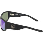 Dragon Eyewear Blackout Matte Black Green Ion LL Polarised Side
