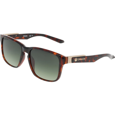 Dragon Eyewear Capo Tortoise Green Gradient LL Angle