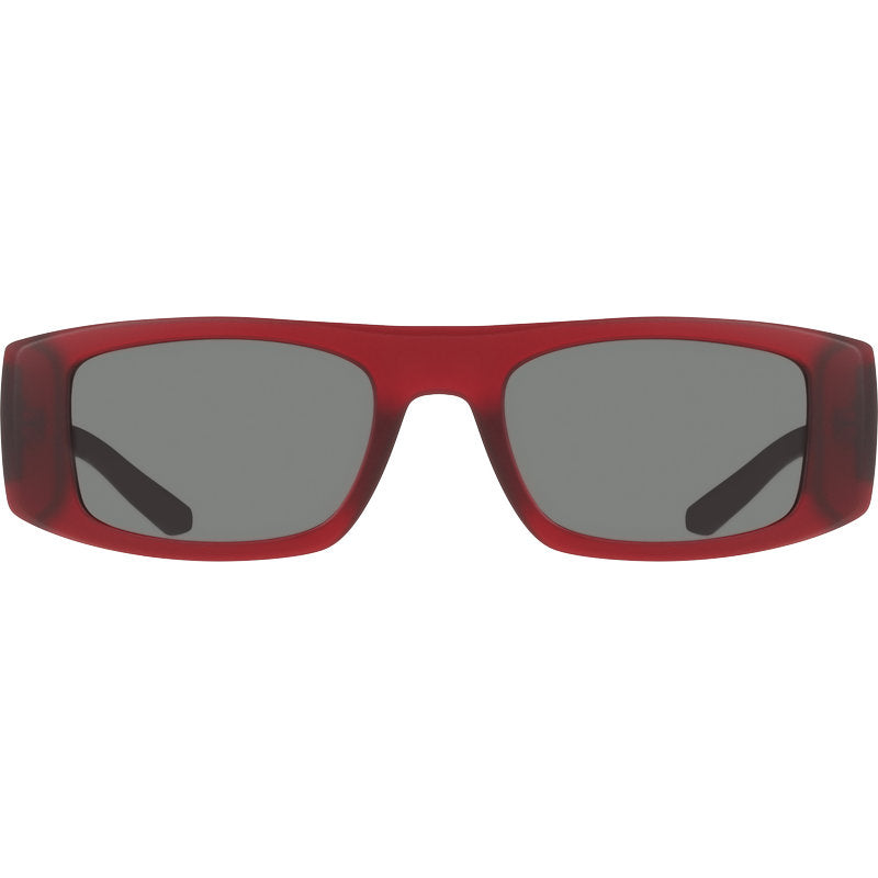 Dragon Eyewear Echo Matte Stone Transparent Red Smoke LL Front