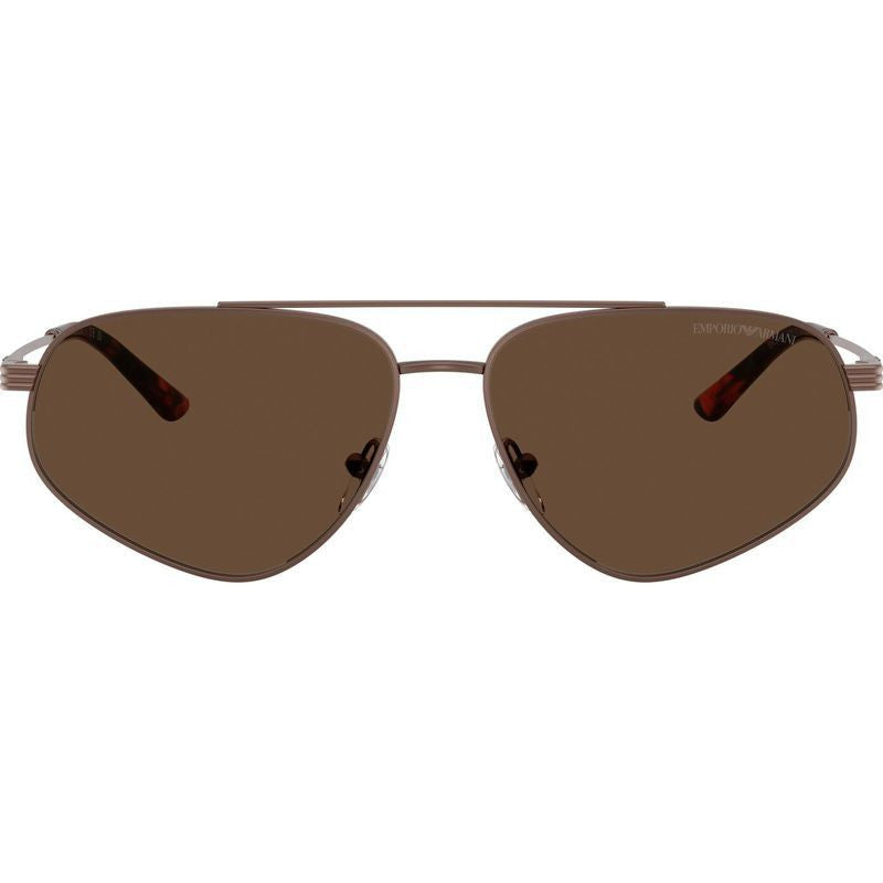 EA2156, Matte Bronze/Dark Brown Lenses