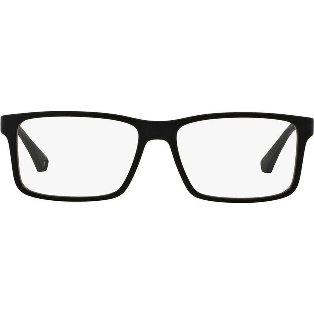 EA3038, Rubber Black/Clear Lenses