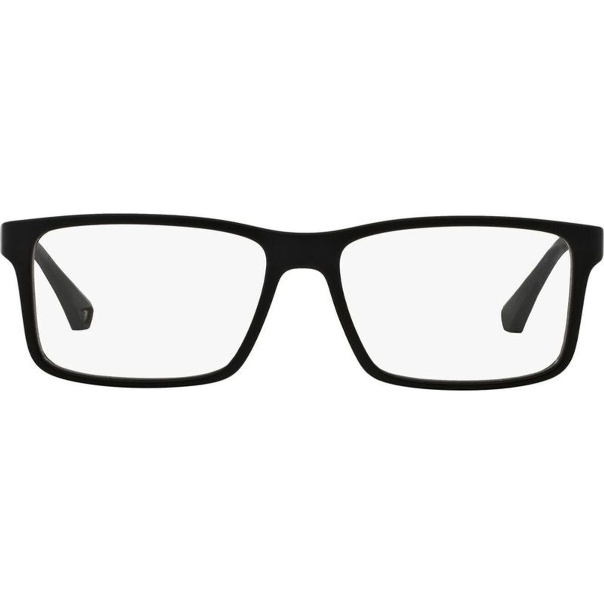 EA3038, Rubber Black/Clear Lenses