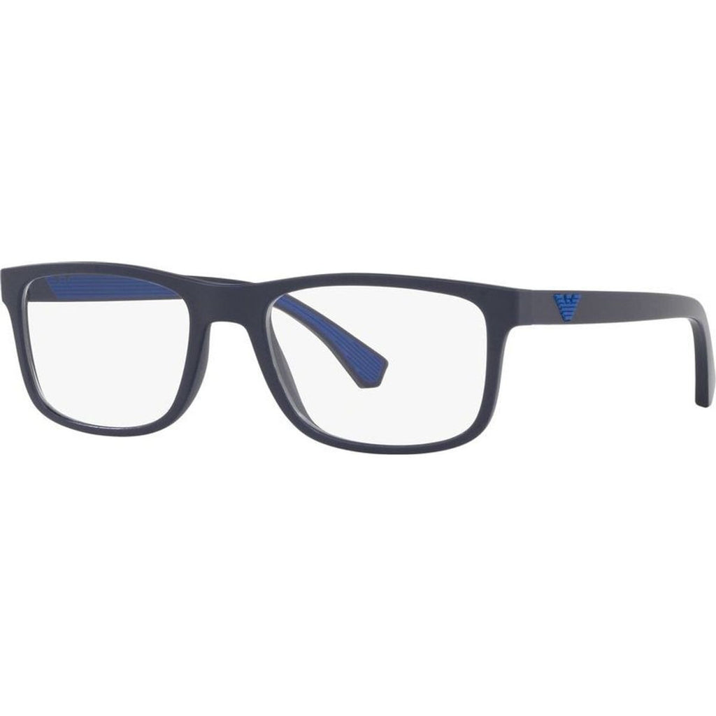 EA3147, Matte Black/Clear Lenses