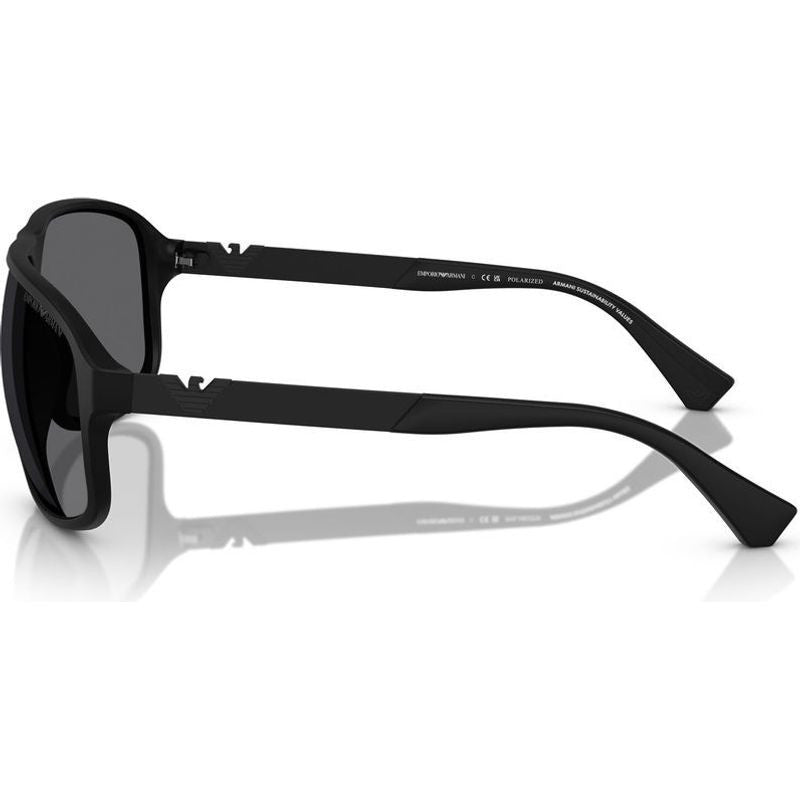 EA4029, Matte Black/Grey Polarised Lenses