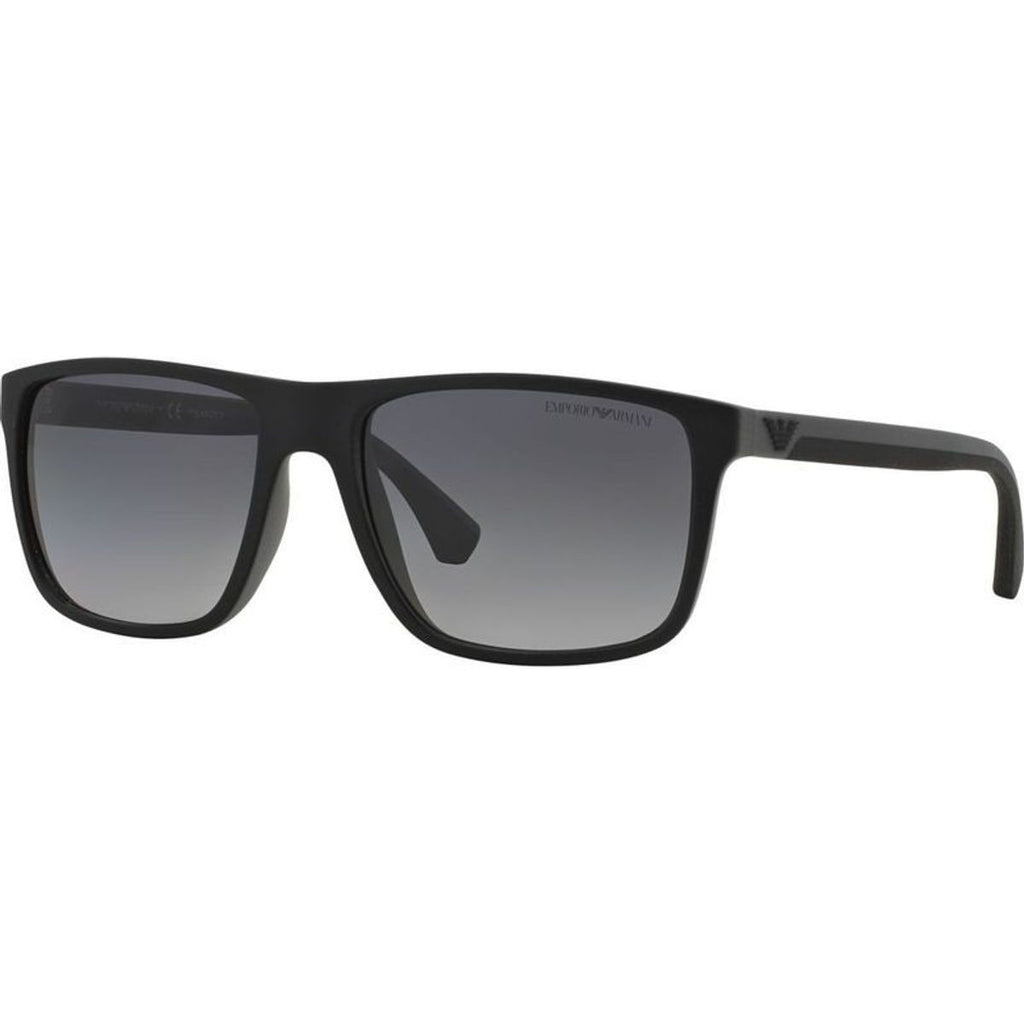 EA4033, Black Rubber/Grey Gradient Polarised Lenses
