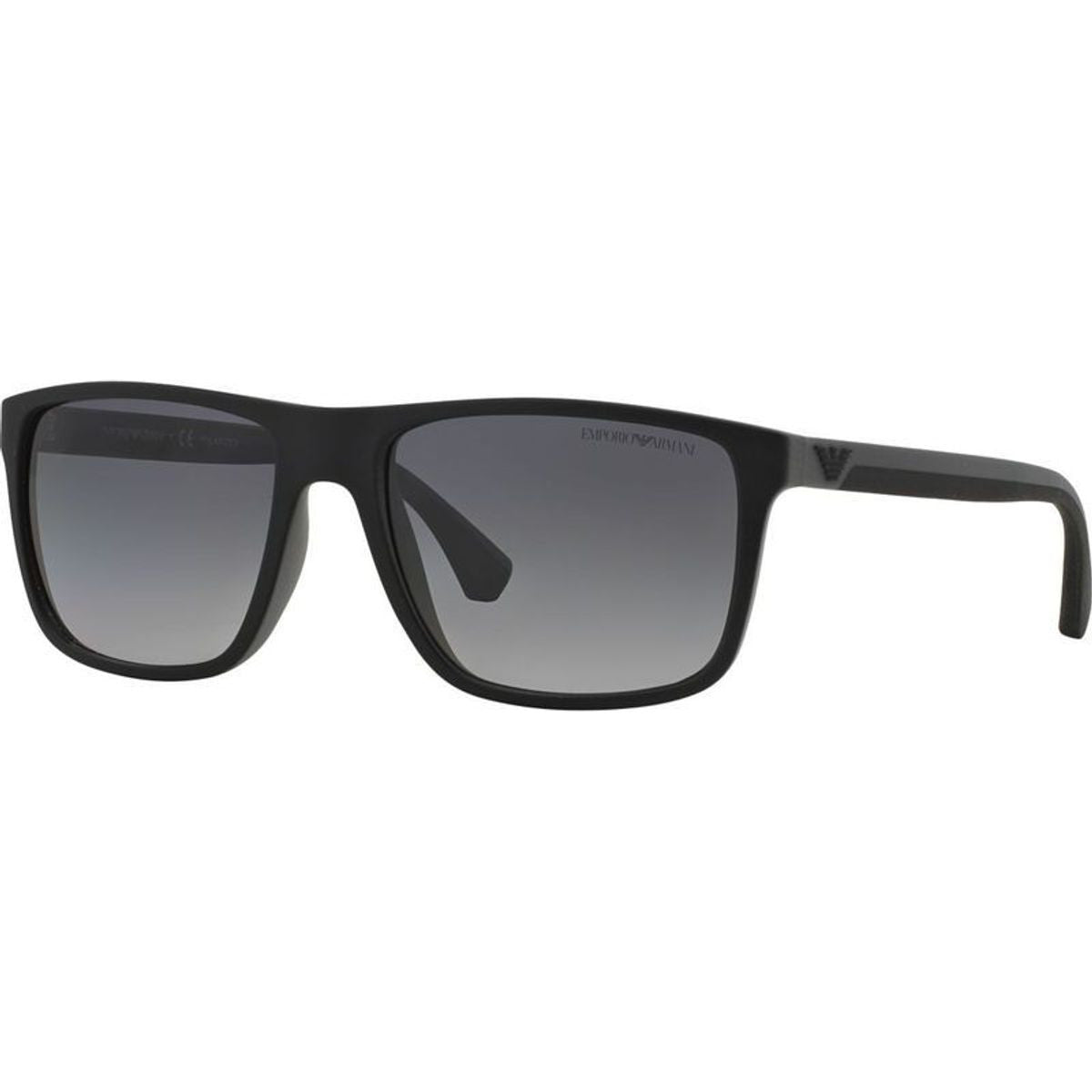 EA4033, Black Rubber/Grey Gradient Polarised Lenses