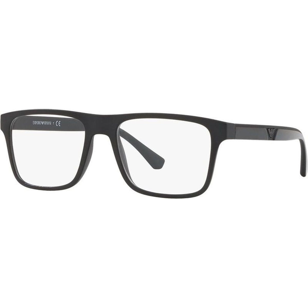 EA4115, Matte Black/Clear plus Dark Grey and Light Grey Lenses