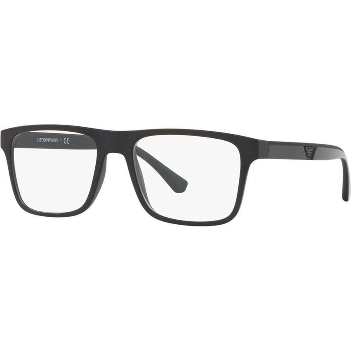 EA4115, Matte Black/Clear plus Dark Grey and Light Grey Lenses