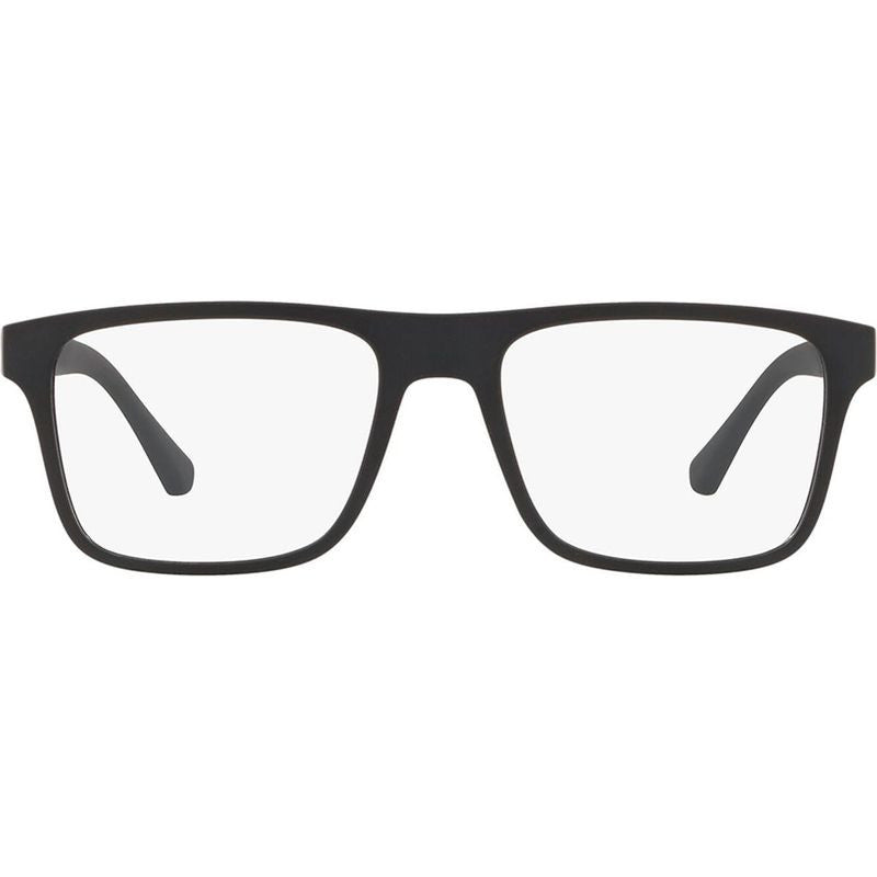 EA4115, Matte Black/Clear plus Dark Grey and Light Grey Lenses 52 Eye Size