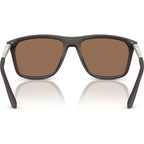 EA4237, Dark Brown/Dark Brown Gold Mirror Lenses