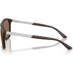 EA4237, Dark Brown/Dark Brown Gold Mirror Lenses