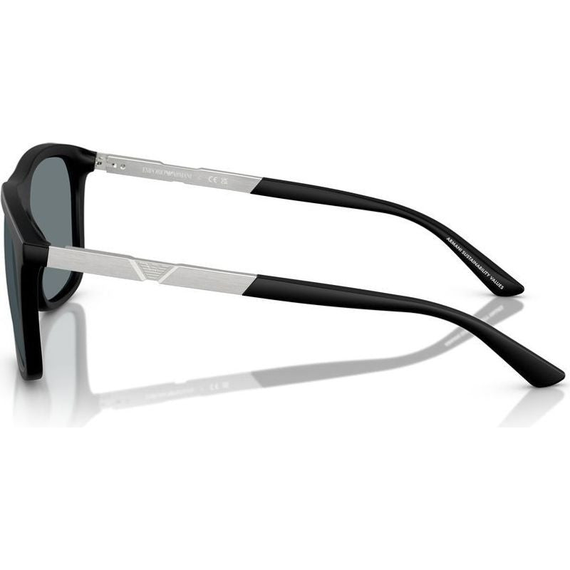 EA4237, Matte Black/Grey Mirror Lenses