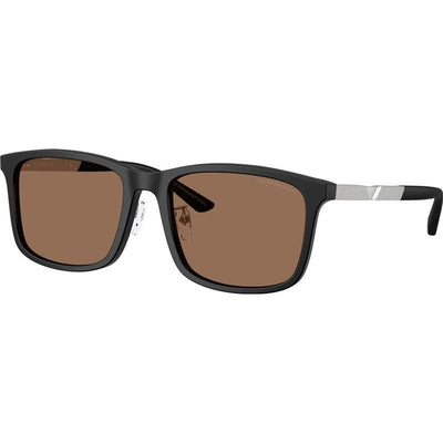 EA4241D, Matte Black/Dark Brown Lenses