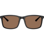 EA4241D, Matte Black/Dark Brown Lenses
