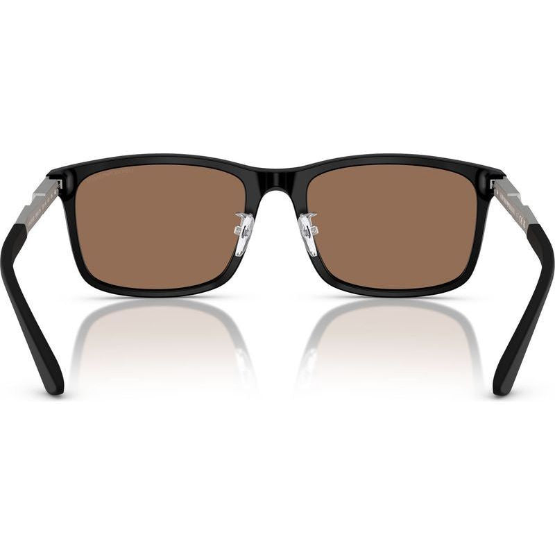 EA4241D, Matte Black/Dark Brown Lenses
