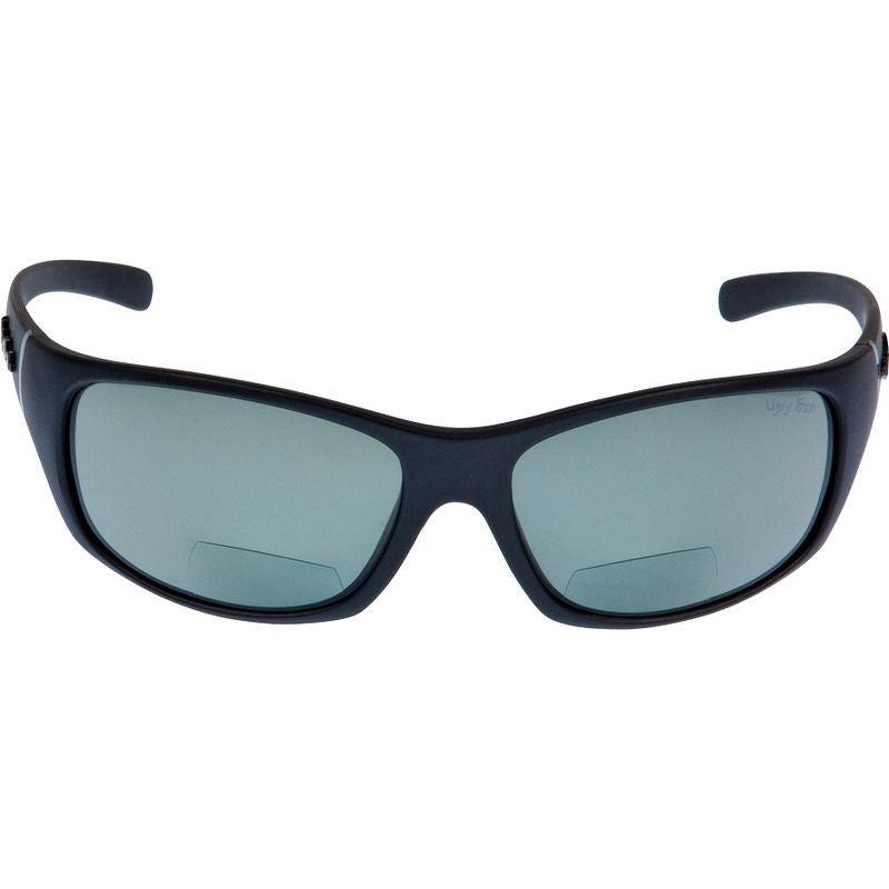 Eclipse, Matte Black/Bifocal +2.5 Smoke Polarised Lenses