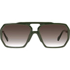 Valley Eyewear El Rodeo Army Green Brown Gradient Front