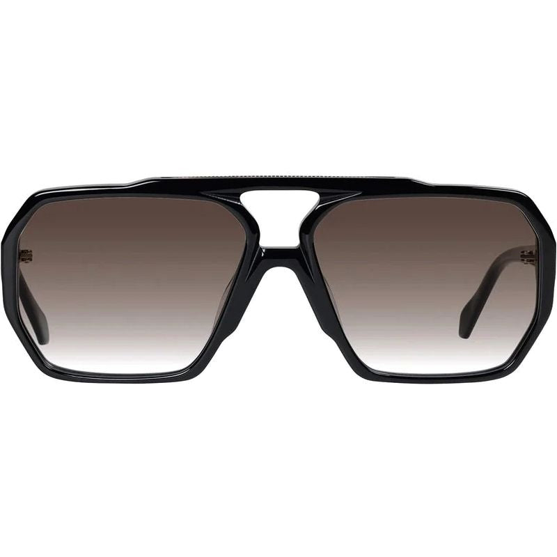 Valley Eyewear El Rodeo Black Brown Gradient Front