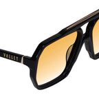 Valley Eyewear El Rodeo Black Orange Gradient Trim