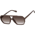 Valley Eyewear El Rodeo Chocolate Brown Gradient Angle