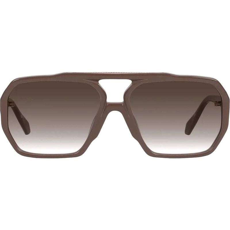 Valley Eyewear El Rodeo Chocolate Brown Gradient Front