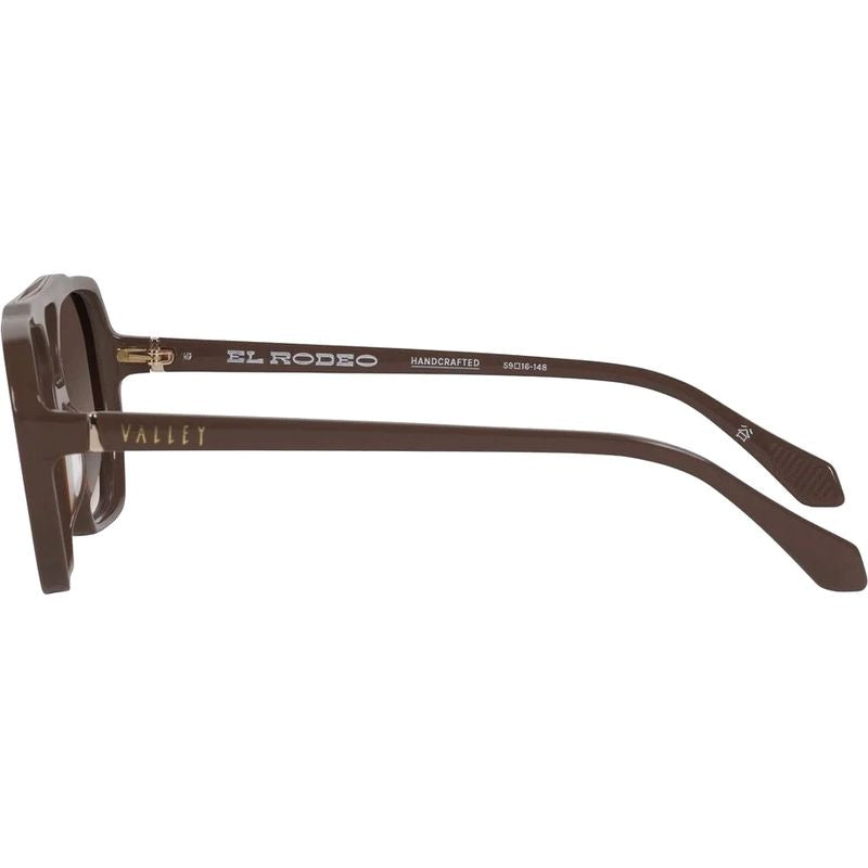 Valley Eyewear El Rodeo Chocolate Brown Gradient Temple