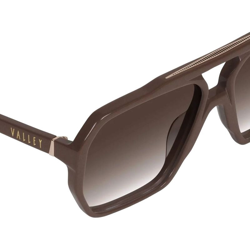 Valley Eyewear El Rodeo Chocolate Brown Gradient Trim