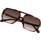 Valley Eyewear El Rodeo Hennessy Tort Brown Gradient Front2