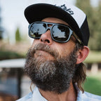 Augusta, Gloss Black/Grey Polarised Lenses