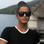 Crasher, Gloss Black/Grey Polarised Lenses 53 Eye Size