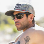 Escalante, Matte Black/Grey Polarised Lenses