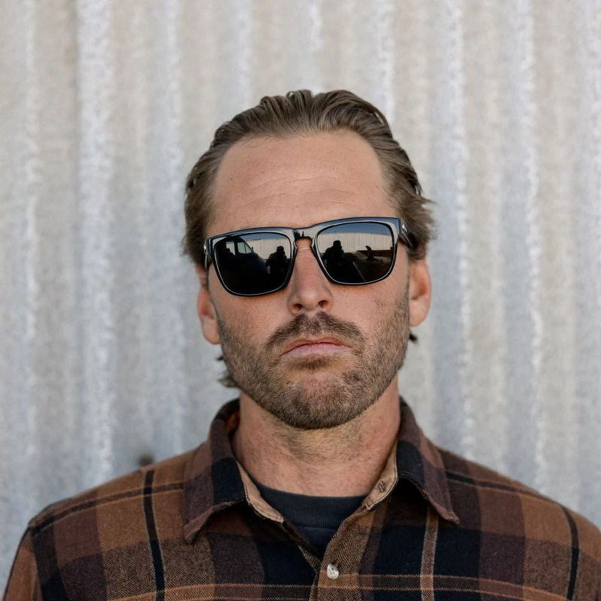 Knoxville, Gloss Back/Grey Polarised Lenses