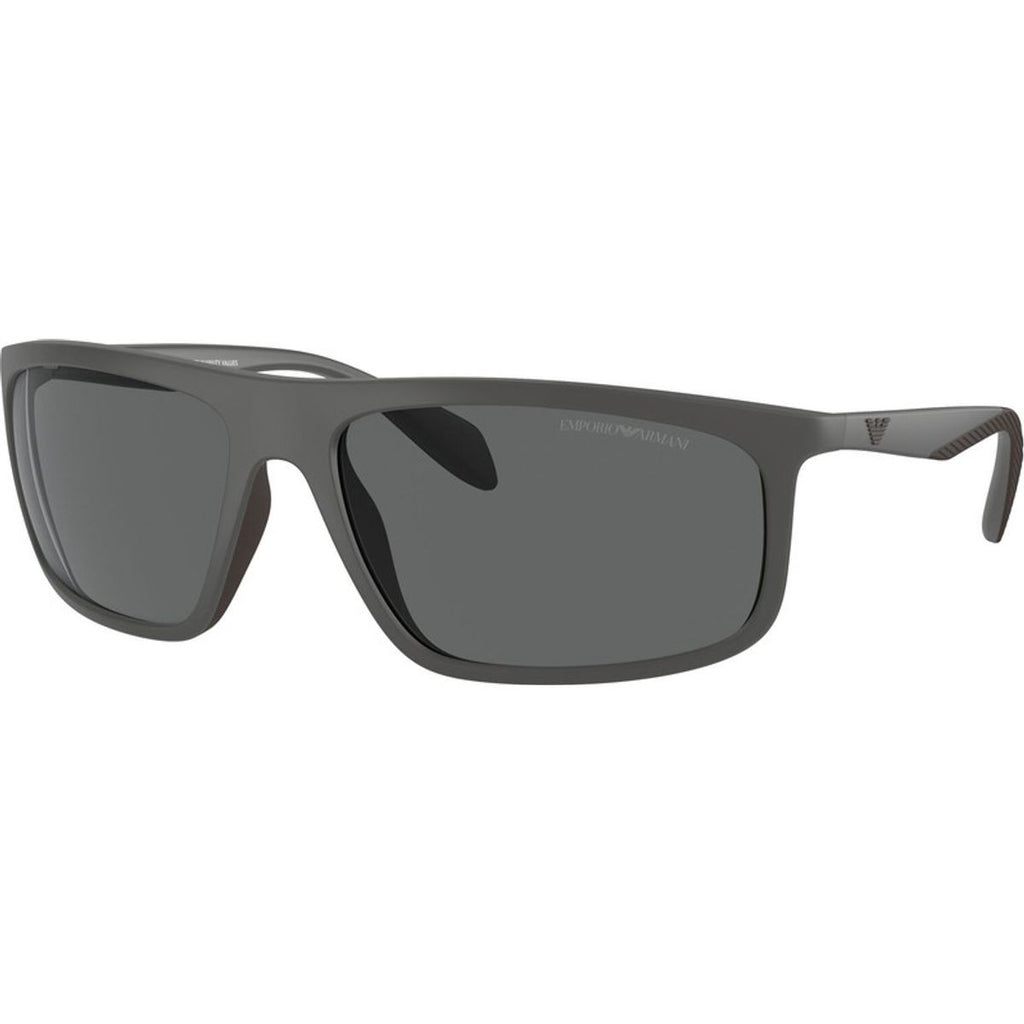 EA4212U, Matte Grey and Rubber Brown/Dark Grey Lenses