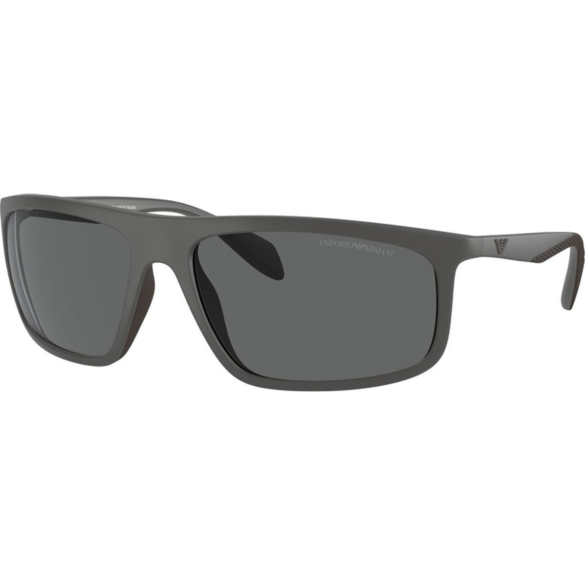 EA4212U, Matte Grey and Rubber Brown/Dark Grey Lenses
