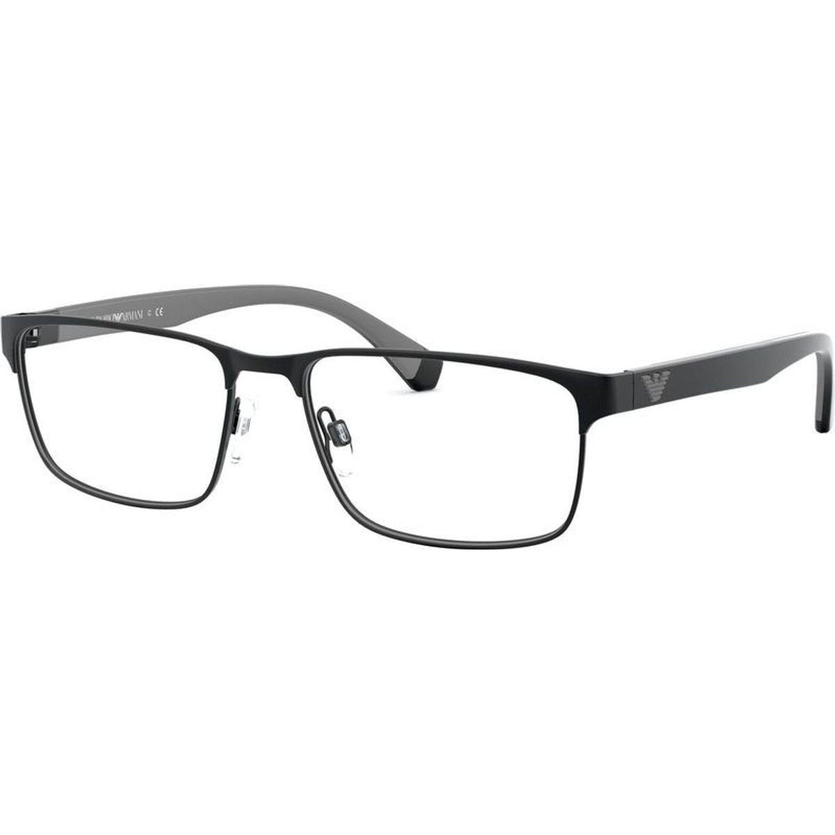 EA1105, Matte Black/Clear Lenses