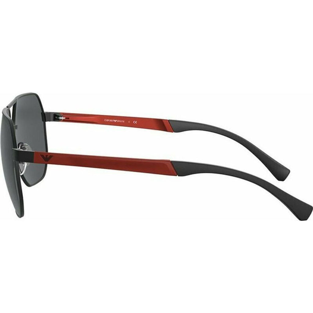 EA2099D, Matte Black and Red/Grey Lenses