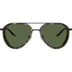 EA2163, Matte Black/Dark Green Lenses