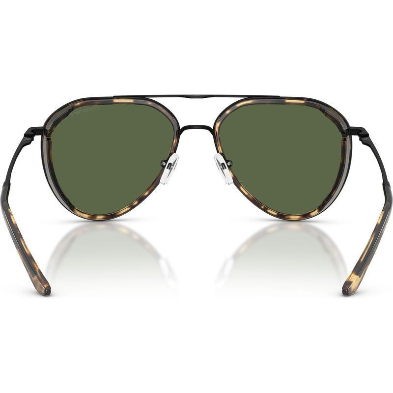 EA2163, Matte Black/Dark Green Lenses