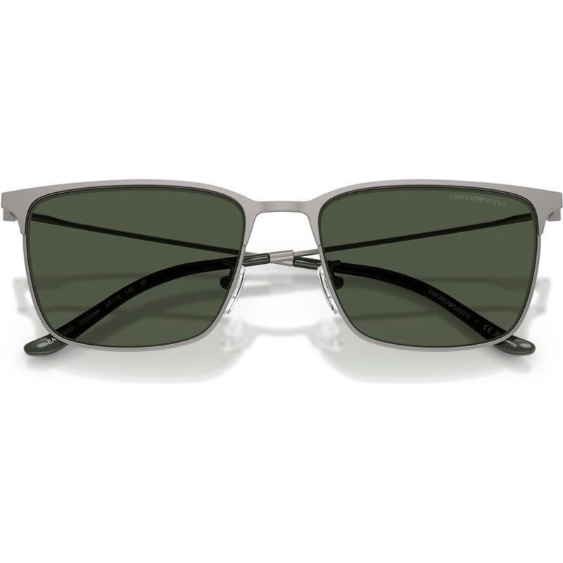 EA2164D, Matte Gunmetal/Dark Green Polarised Lenses