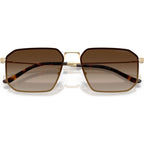EA2165D, Matte Pale Gold/Brown Gradient Lenses