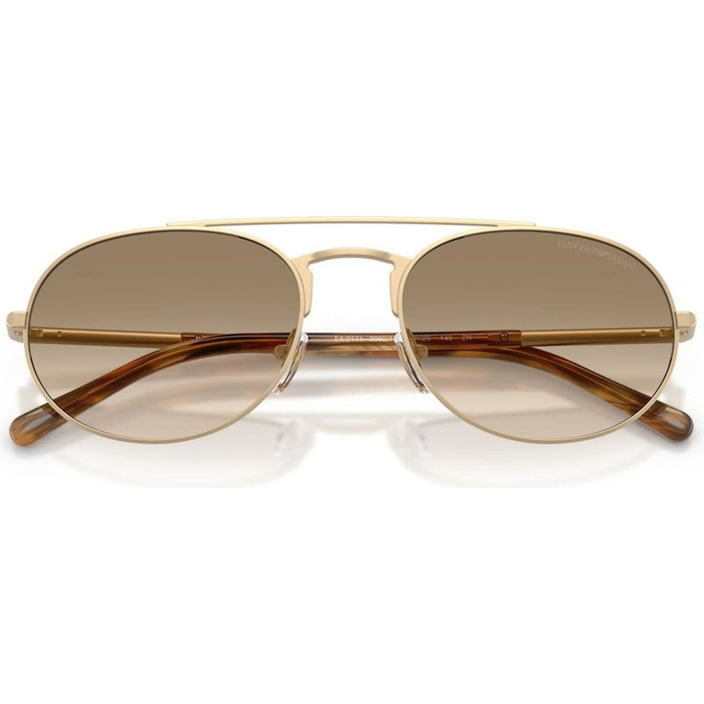 EA2171, Matte Pale Gold/Brown Yellow Gradient Lenses
