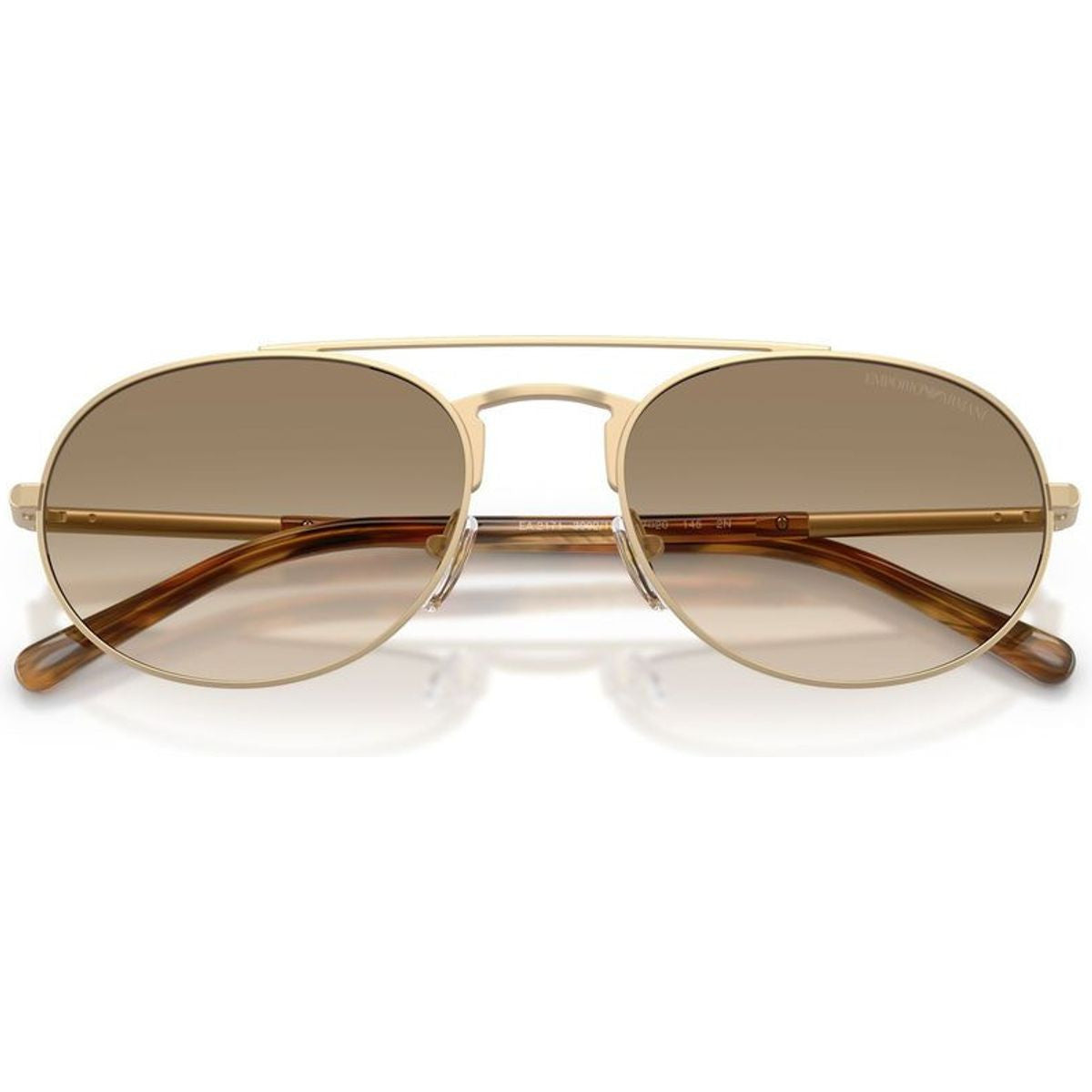 EA2171, Matte Pale Gold/Brown Yellow Gradient Lenses
