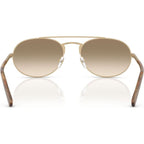 EA2171, Matte Pale Gold/Brown Yellow Gradient Lenses
