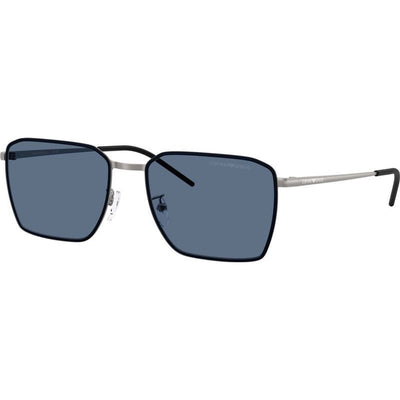 EA2172D, Matte Gunmetal/Dark Blue Lenses