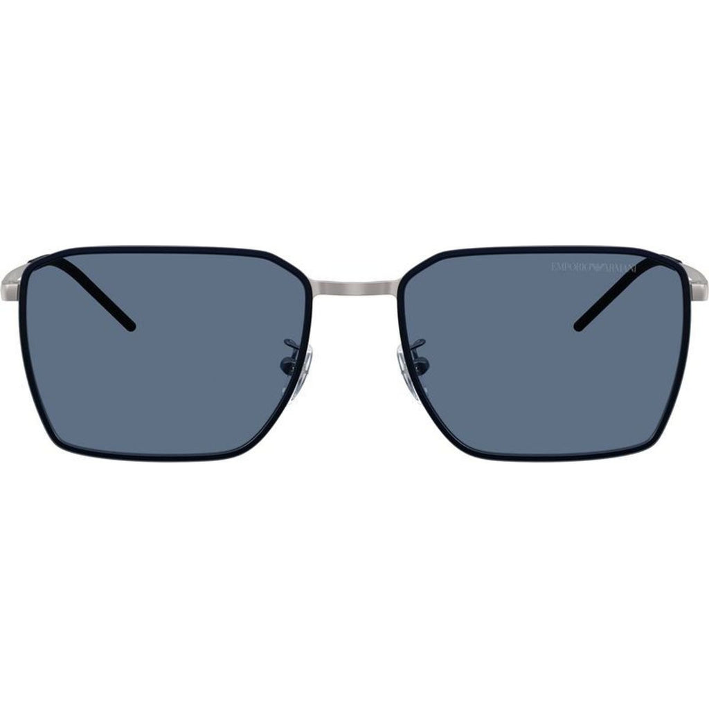 EA2172D, Matte Gunmetal/Dark Blue Lenses