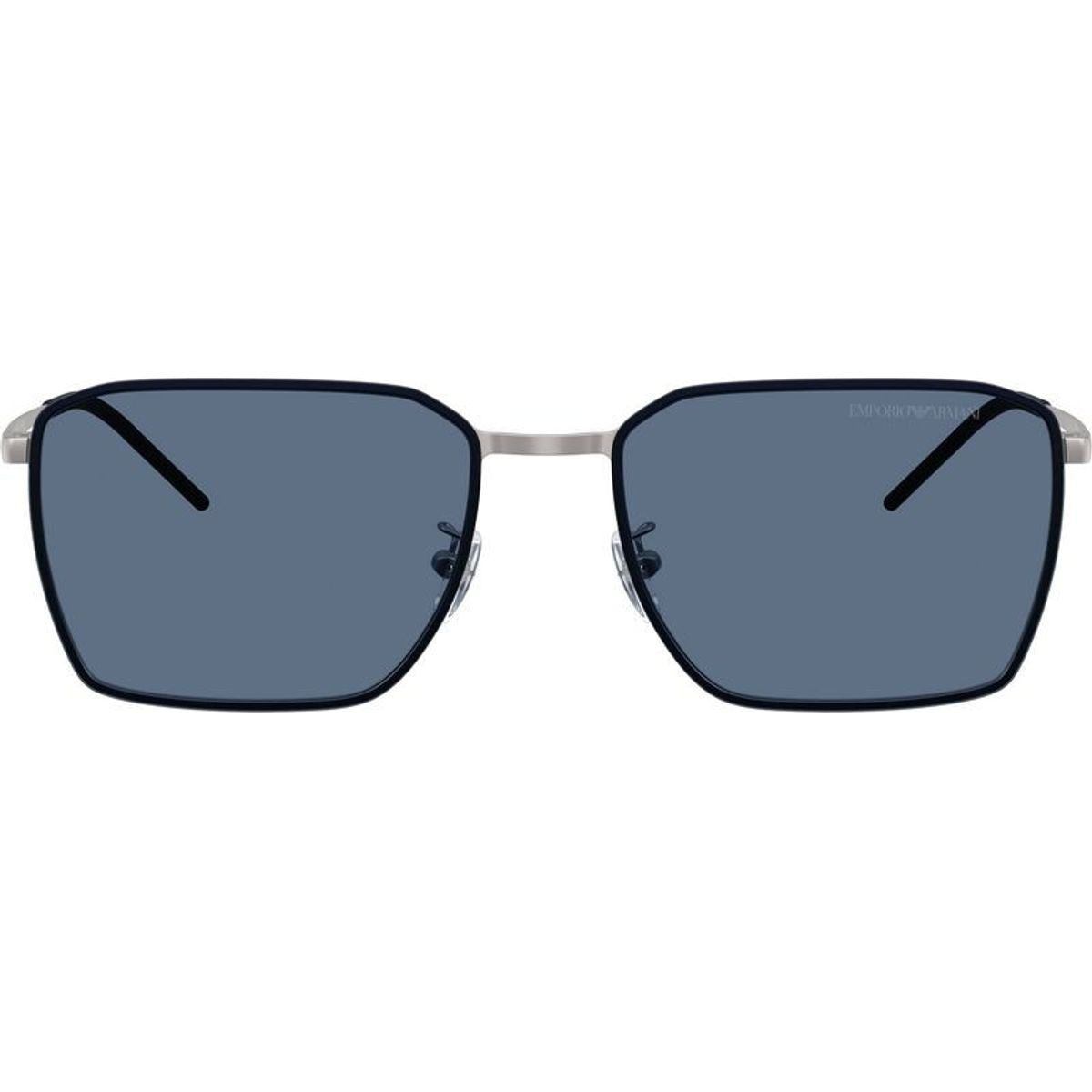 EA2172D, Matte Gunmetal/Dark Blue Lenses