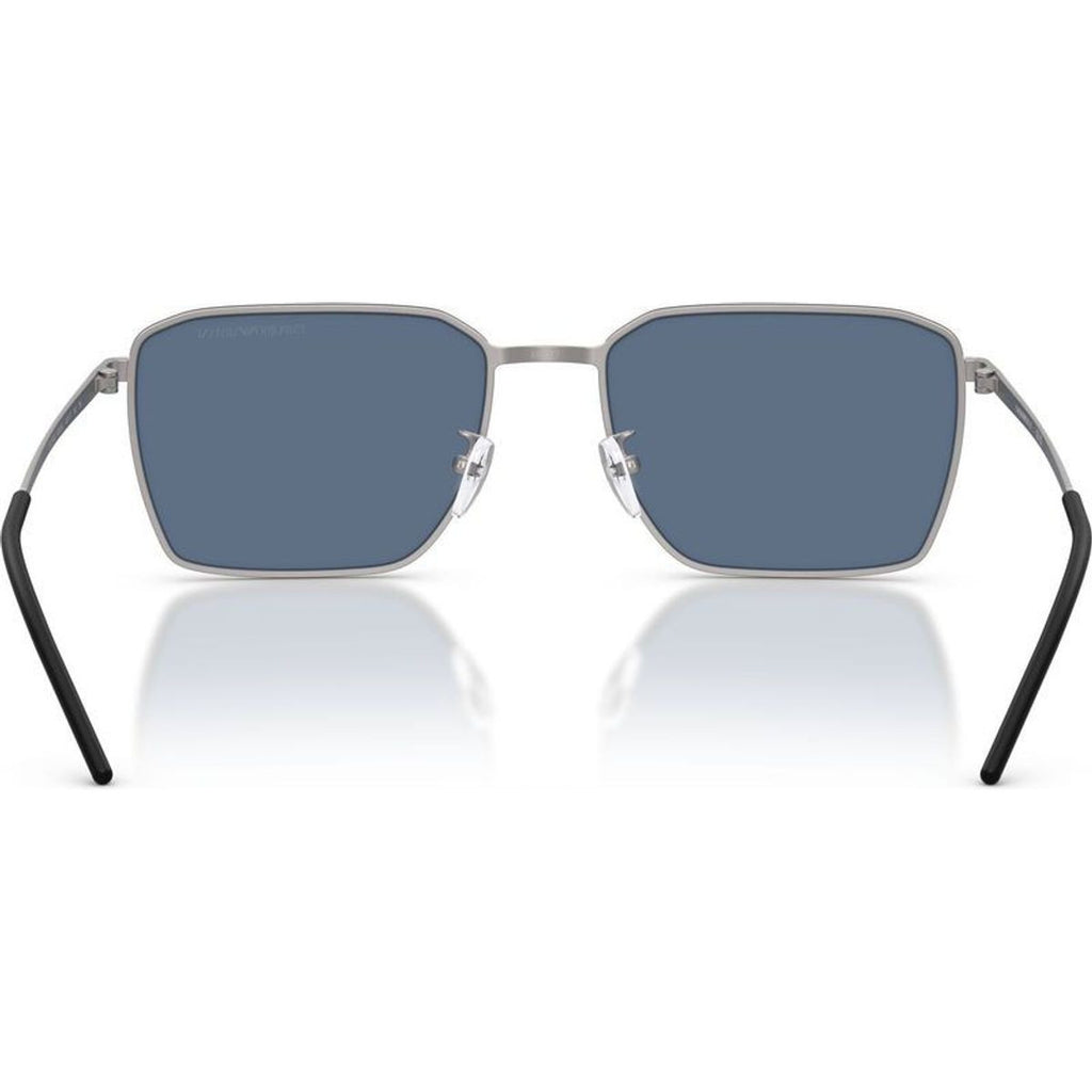 EA2172D, Matte Gunmetal/Dark Blue Lenses
