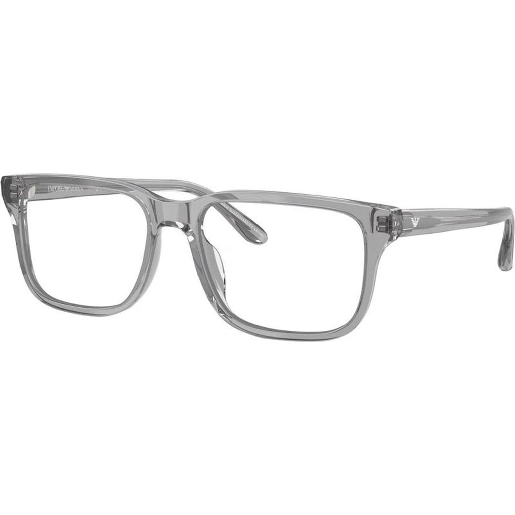EA3250U, Shiny Transparent Grey/Clear Lenses 54 Eye Size