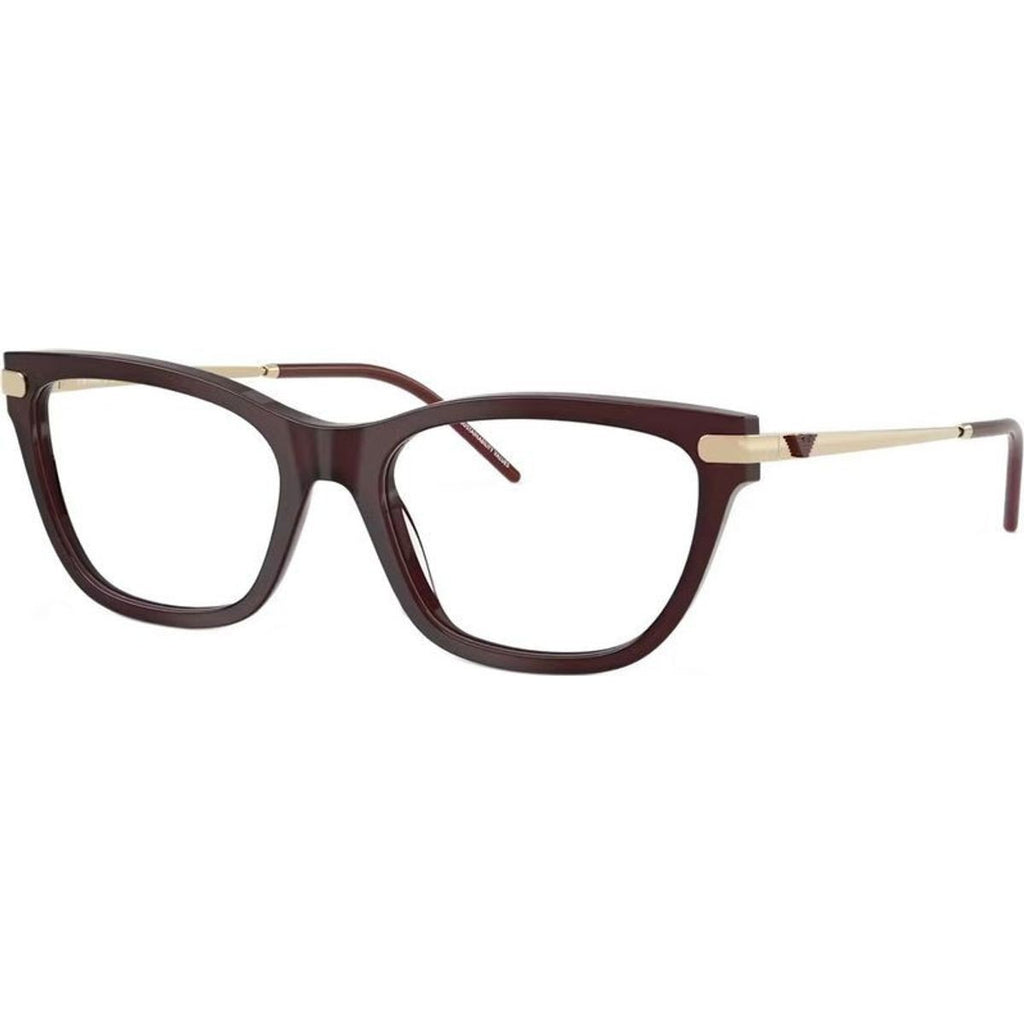 EA3262, Shiny Opal Bordeaux/Clear Lenses 54 Eye Size