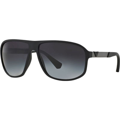 EA4029, Black Rubber/Grey Gradient Lenses